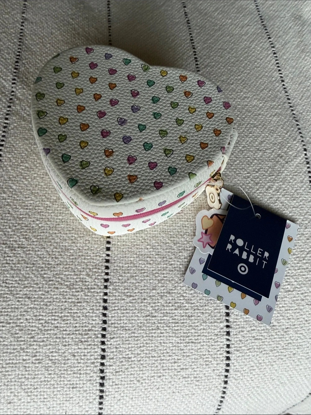 NWT Roller Rabbit x Target Zip-closure Jewelry Case
